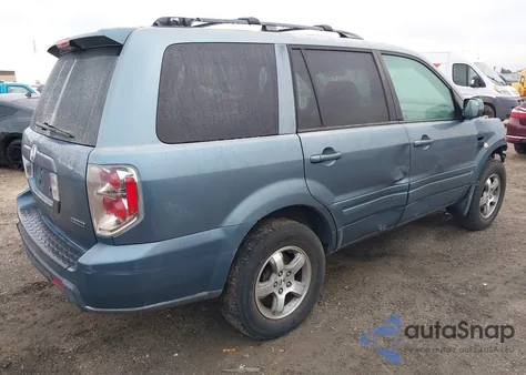 2006 Honda Pilot Ex-L from USA, damaged, VIN 2HKYF18596H504923